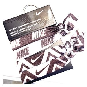 Nike printed hair ties